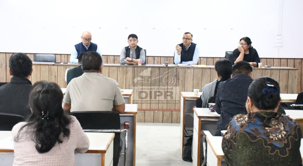 DDMA Kohima held a meeting at the DC’s Conference Hall, Kohima on May 28. (DIPR Photo)